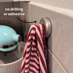 Suction Hooks for Bathroom and Kitchen - No Drilling, Holds up to 15 Pounds, view 9