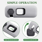 Child Safety Cabinet Locks for Kitchen and Bathroom - Self-Adhesive, 5 Pack, view 3