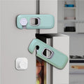 Child Safety Cabinet Locks for Kitchen and Bathroom - Self-Adhesive, 5 Pack