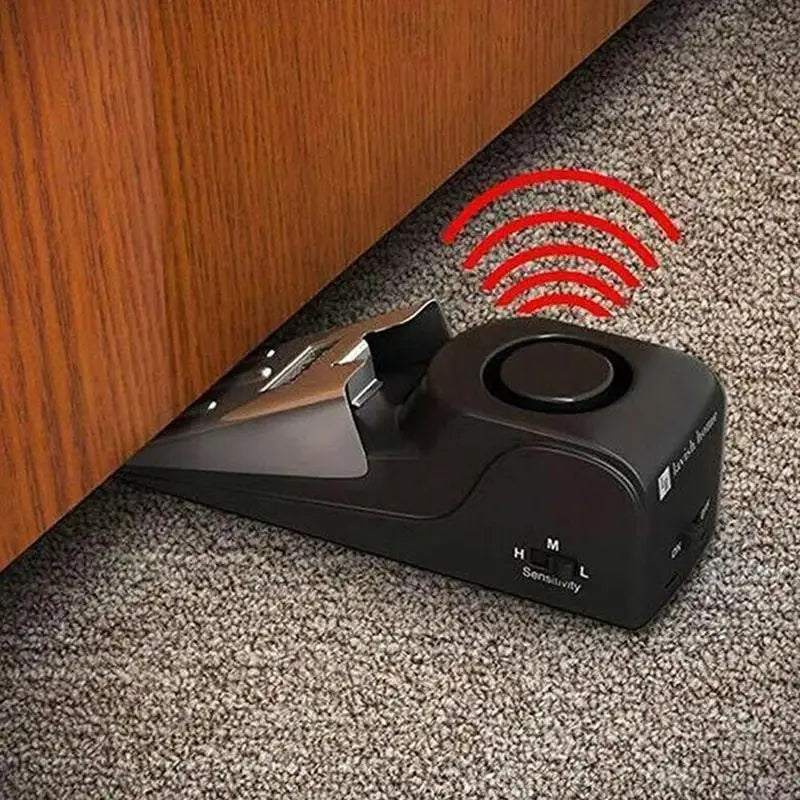 Anti-theft Door Stopper Alarm - 120 dB, Adjustable Sensitivity, Portable, view 10