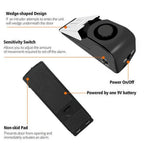 Anti-theft Door Stopper Alarm - 120 dB, Adjustable Sensitivity, Portable, view 3