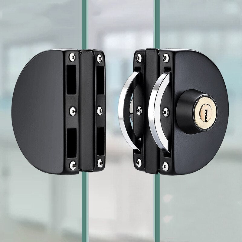 Sliding Door Stainless Steel Safety Glass Door Lock - 10-14mm Glass, view 14