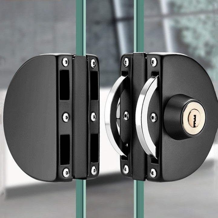 Sliding Door Stainless Steel Safety Glass Door Lock - 10-14mm Glass, view 2