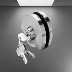 Sliding Door Stainless Steel Safety Glass Door Lock - 10-14mm Glass, view 8