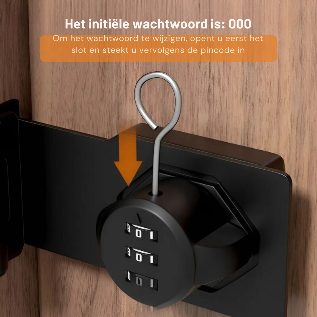 Code Door Lock Without Key - Keyless, Hassle-Free Installation, view 2