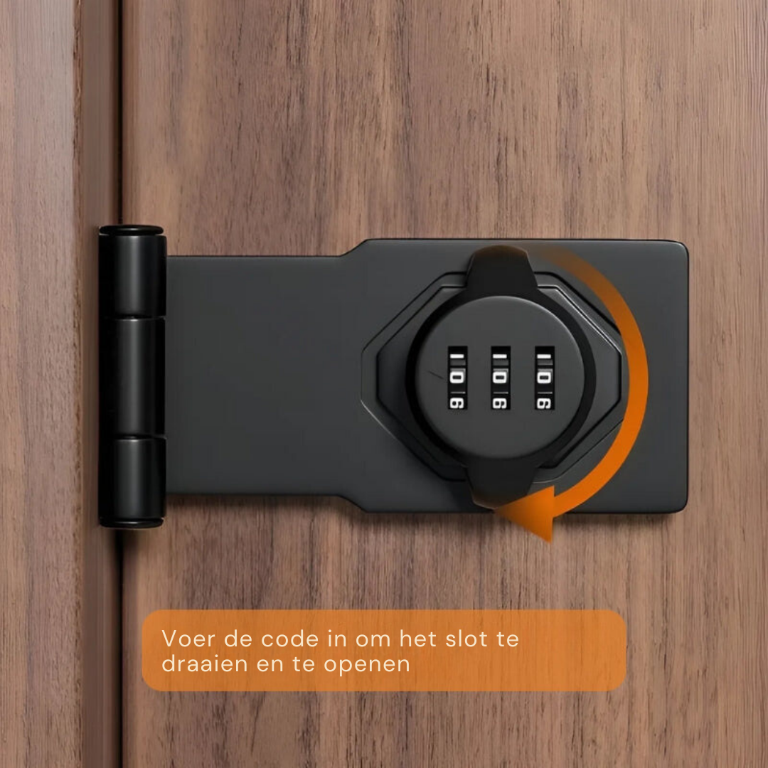 Code Door Lock Without Key - Keyless, Hassle-Free Installation, view 4