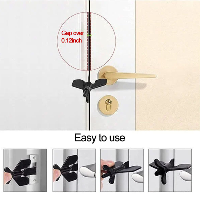 Portable Travel Security Door Stopper - Stainless Steel, Black or Gold, view 8
