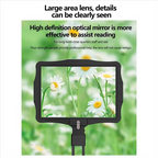LED Illuminated Hands-Free Magnifying Glass - 5X Switchable Lens, view 5