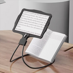 LED Illuminated Hands-Free Magnifying Glass - 5X Switchable Lens