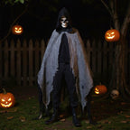 Hooded Halloween Grim Reaper Costume Cloak 185cm