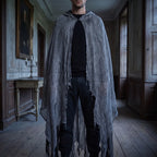 Hooded Halloween Grim Reaper Costume Cloak 185cm