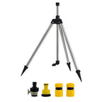 High Pressure Rotating Tripod Sprinkler for Garden - Adjustable Spray
