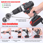 Heavy-Duty Metal Cutting Adapter for Drill - Fits Steel, Aluminium Sheets, view 6