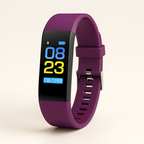 Senior Smartwatch with Health & Fitness Tracking - LED Display, Silicone Band, view 3