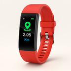 Senior Smartwatch with Health & Fitness Tracking - LED Display, Silicone Band, view 5