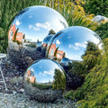 Stainless Steel Viewing Balls for Garden or Indoor Decor - Weather Resistant