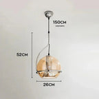 Ingrid Glass Pendant Light-Welvere