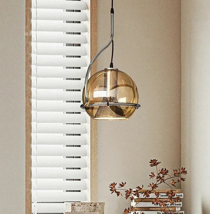 Ingrid Glass Pendant Light-Welvere