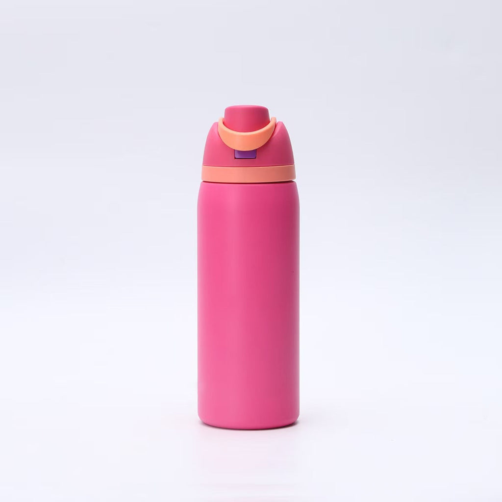 Insulated Drinking Bottle with Carrying Handle
