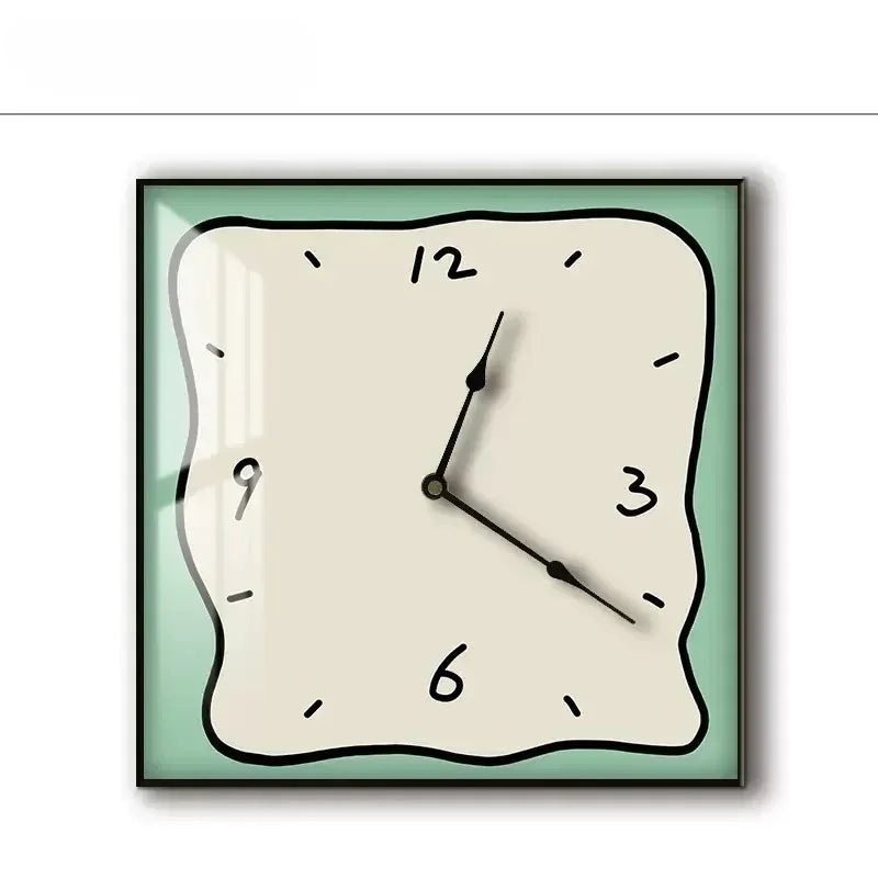 Isla Oakfield Silent Livine Clock-Welvere