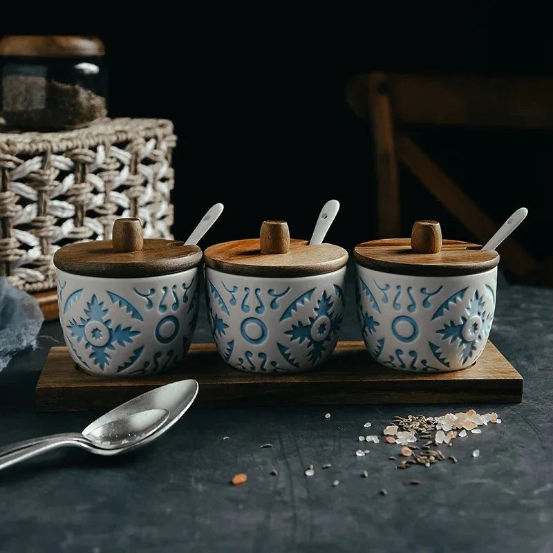 Ivaria Ashhurst Seasoning Jar Set-Welvere