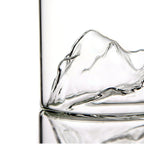 Japanese Drinking Glass, 250 ml Crystal Glass, 7.3 cm Tall