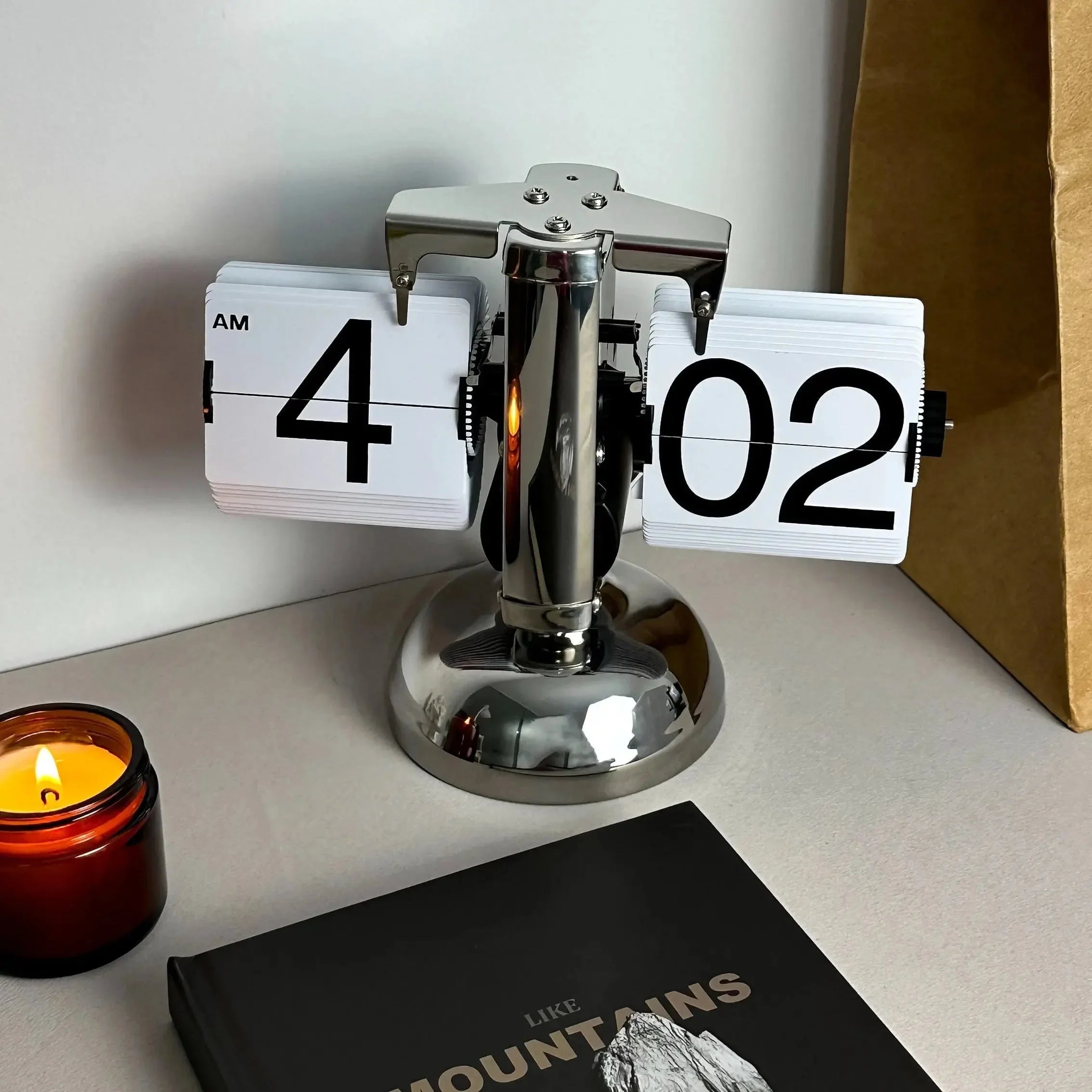 JARLOR Mossstone Flip Clock-Welvere