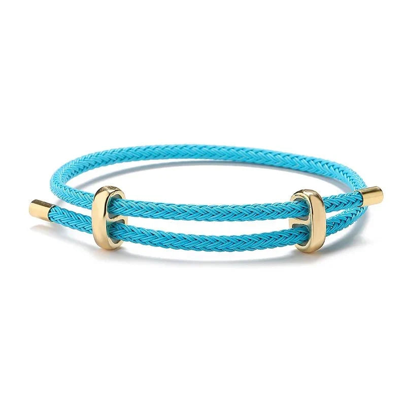Adjustable Rope Bracelet - 26cm Length, Comfortable Fit, view 12