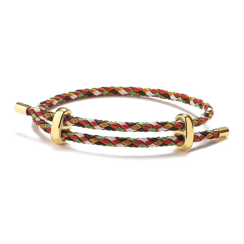 Adjustable Rope Bracelet - 26cm Length, Comfortable Fit, view 15