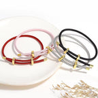 Adjustable Rope Bracelet - 26cm Length, Comfortable Fit, view 2