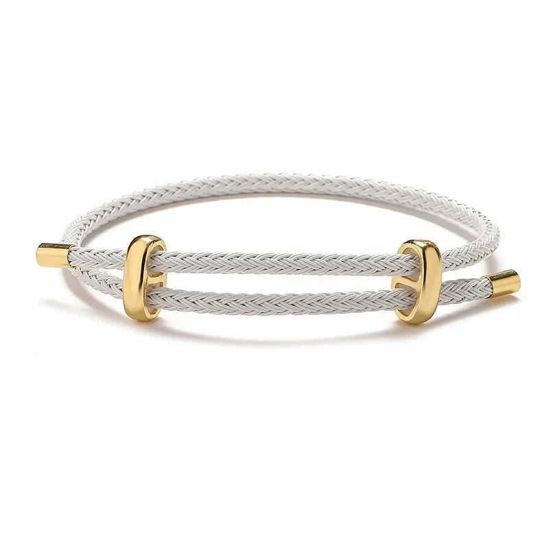 Adjustable Rope Bracelet - 26cm Length, Comfortable Fit, view 7