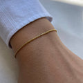 Romantic Rope Chain Couples Bracelets Set - 316L Stainless Steel, view 4