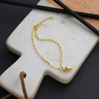 Magnetic Heart Paperclip Chain Love Bracelet Set for Couples or Friends, view 10