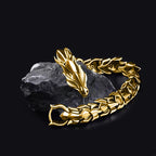 Punk Keel Bracelet for Men and Women - Alloy, Silver, Gold, Black, view 12