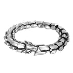 Punk Keel Bracelet for Men and Women - Alloy, Silver, Gold, Black, view 9