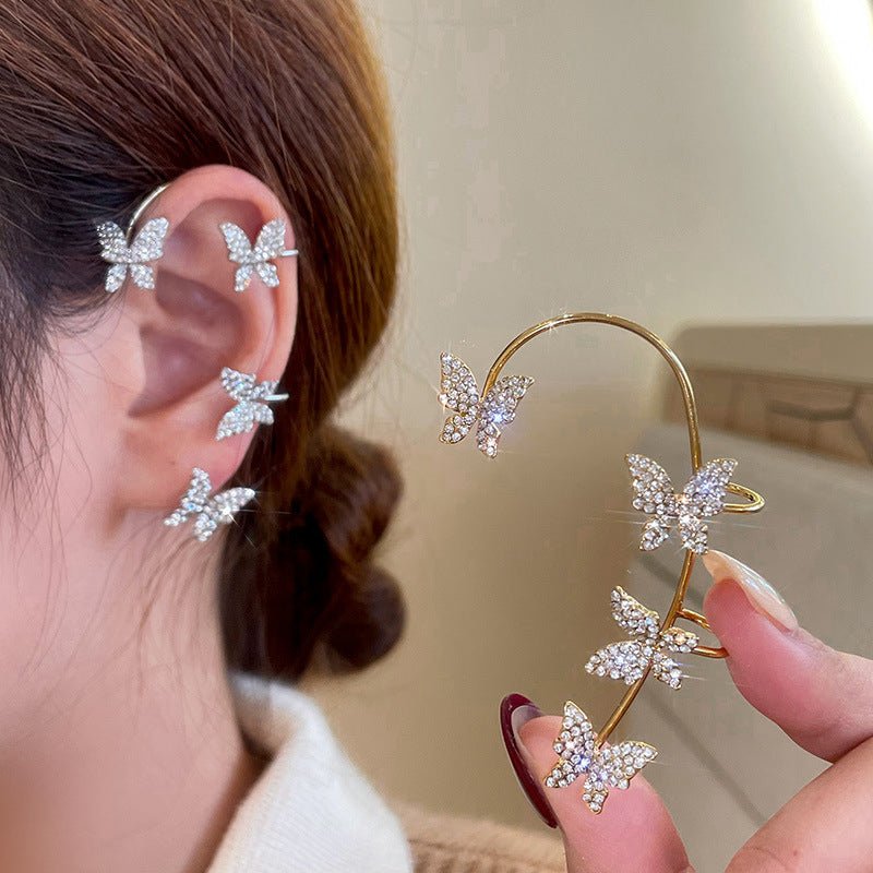 Adjustable Ear Clips for Women - Nickel-Free, Lightweight, Non-Pierced, view 2