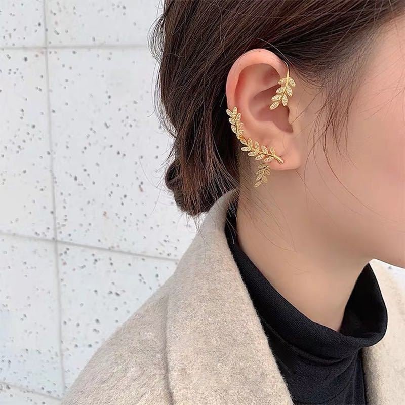 Adjustable Ear Clips for Women - Nickel-Free, Lightweight, Non-Pierced, view 3