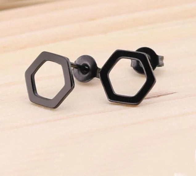Boho Vintage Stud Earrings for Women - Sterling Silver, 1/4" Width, view 17
