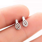Boho Vintage Stud Earrings for Women - Sterling Silver, 1/4" Width, view 21