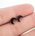Boho Vintage Stud Earrings for Women - Sterling Silver, 1/4" Width, view 3