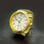 Unisex Pair Finger Rings Quartz Watches - Alloy, 2.5 cm, Trendy Style, view 4