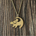 Lion King Necklace with Simba Pendant - Unisex, Lion Motif