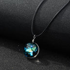 Nebula Necklaces - Glowing in the Dark, Zinc Alloy, view 5
