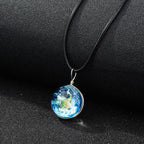 Nebula Necklaces - Glowing in the Dark, Zinc Alloy