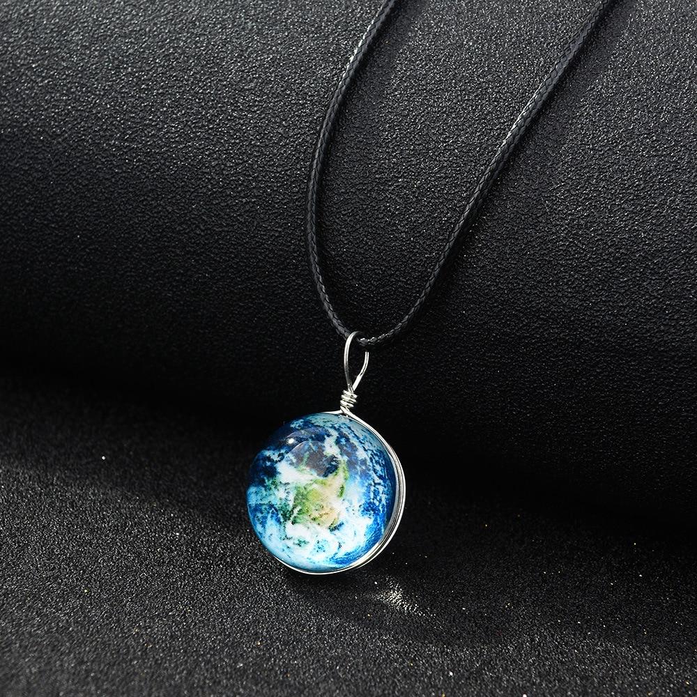Nebula Necklaces - Glowing in the Dark, Zinc Alloy