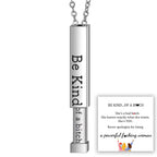 Hidden Message Necklace for Women - 18k Gold, 18" Adjustable, Humorous Gift, view 11