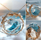 Maritime Necklace for Women - Gold or Silver, Adjustable 43-48 cm, view 6