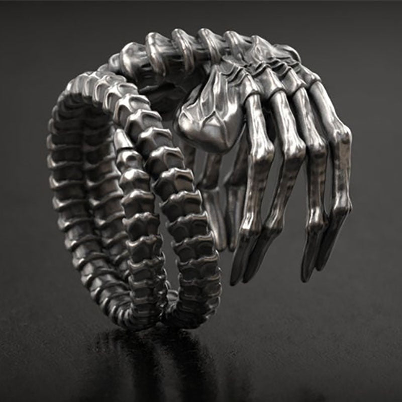 Alien Facehugger Ring for Men - Sci-Fi Jewellery, view 4