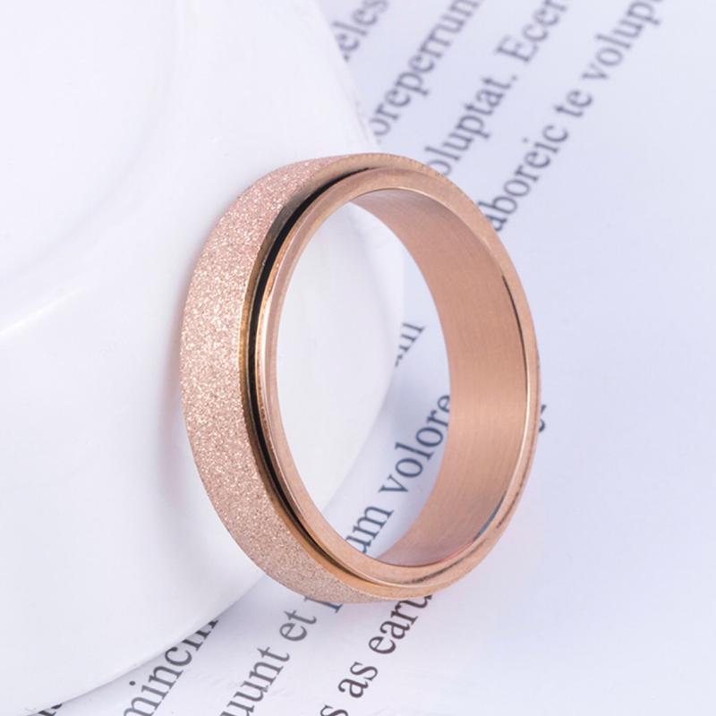 Anti-Anxiety Spinner Ring for Stress Relief - Stainless Steel, Multiple Colours, view 3