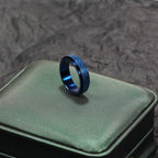 Anti-Anxiety Spinner Ring for Stress Relief - Stainless Steel, Multiple Colours, view 7